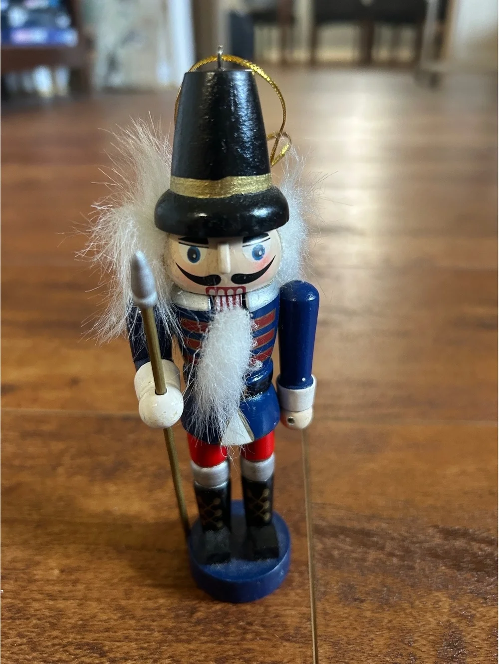 Vintage International Nutcracker Collection Wooden Nutcracker Ornaments Set of 3